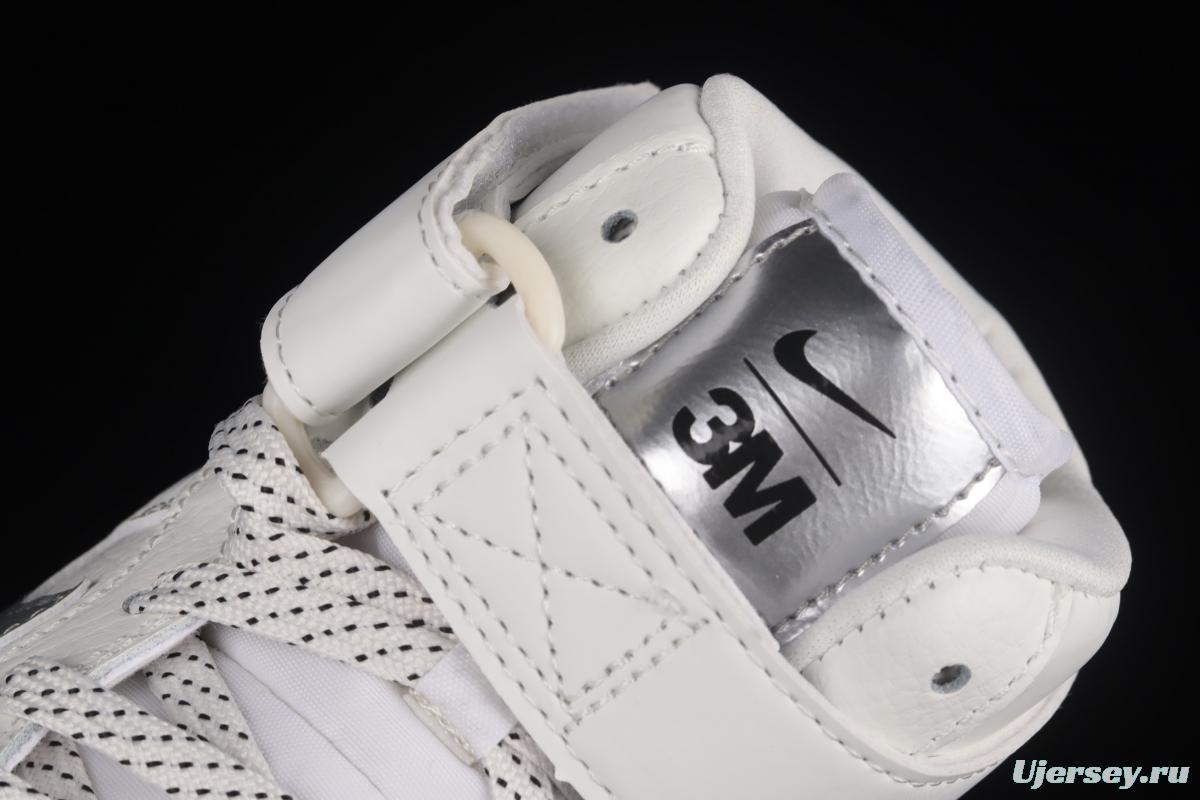NIKE Air Force 1 High'07 Lv8 3M NBA co-named 3M reflective high-top casual board shoes CU4159-100