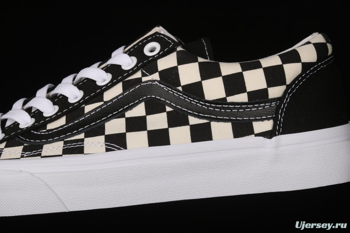 Vans Style 36 Wu Yifan same style checkerboard low-top casual board shoes VN0A54F6XC8