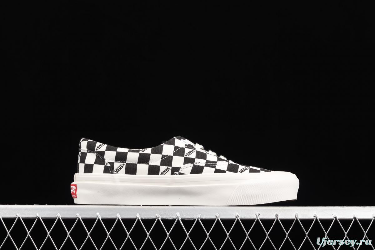 Vans Vaul OG Era LX high-end branch line series checkerboard element low upper board shoes VN0A3CXN9TB