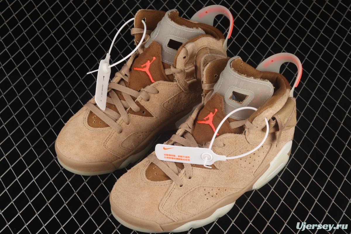 Travis Scott x Air Jordan 6 British Khaki khaki DH0690-200