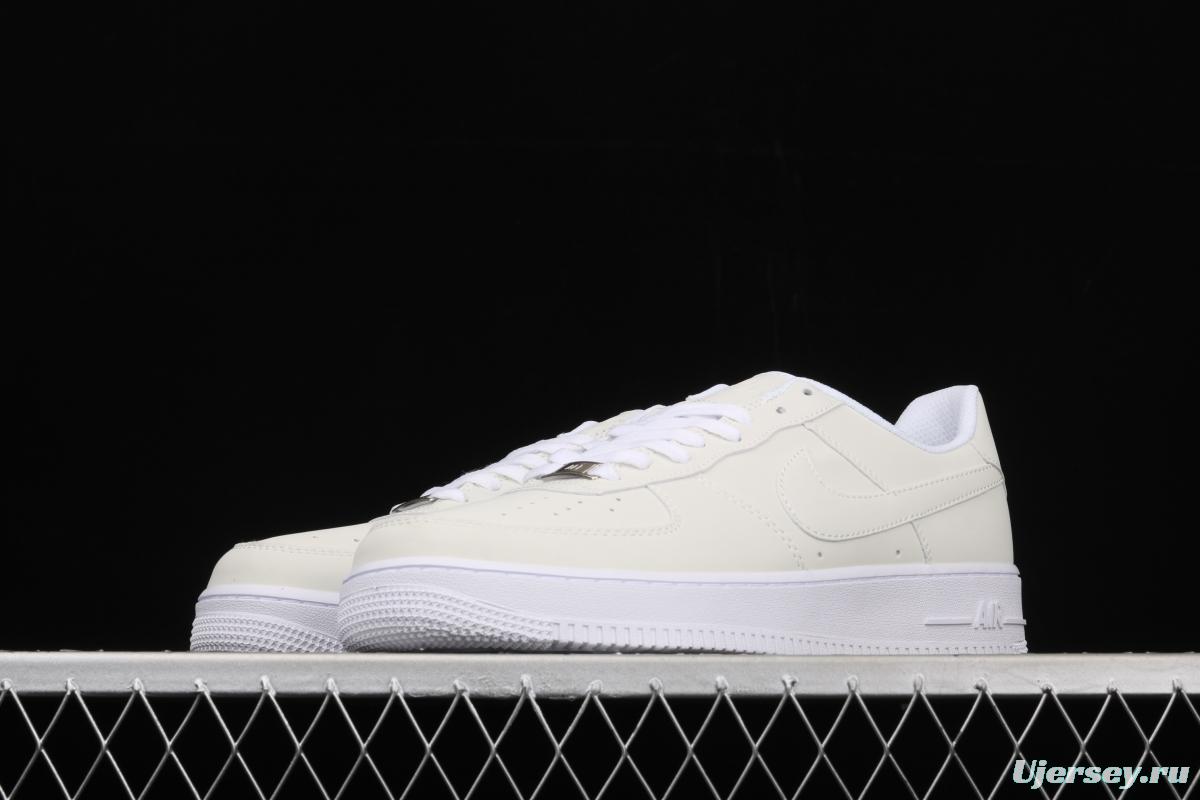 NIKE Air Force 1 Reflective Pearl White 3M reflective low-top casual board shoes DC2062-100