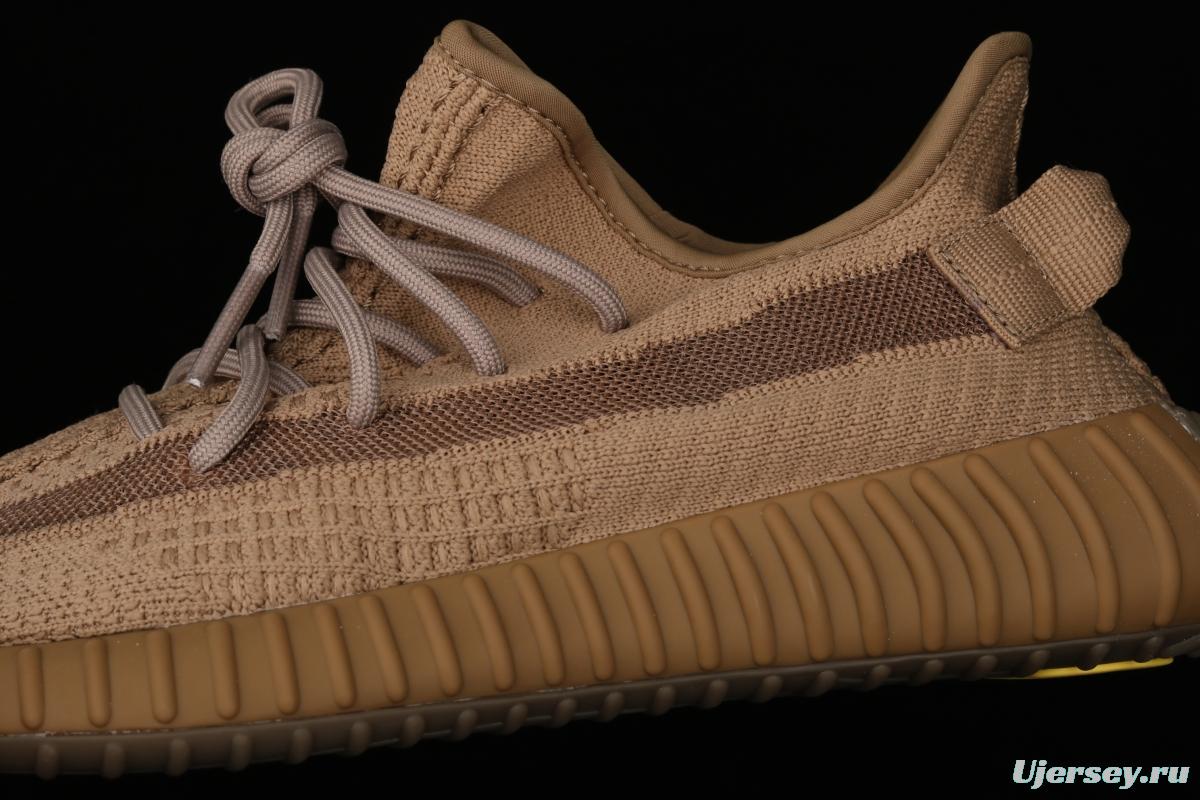 Adidas Yeezy Boost 350 V2 FX9033 Darth Coconut 350 second generation hollowed-out sesame gray angel color BASF popcorn