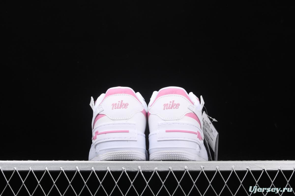 NIKE Air Force 1 ShAdidasow light weight heightened low-top 100-top board shoes CI0919-102