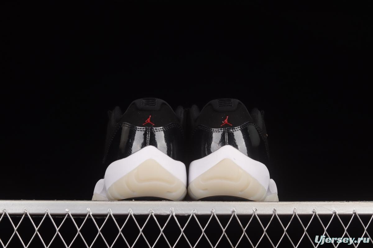 Air Jordan 11 Retro Low 72-10 1 Low Top Big Devil Sports Culture Basketball Shoes AV2187-001