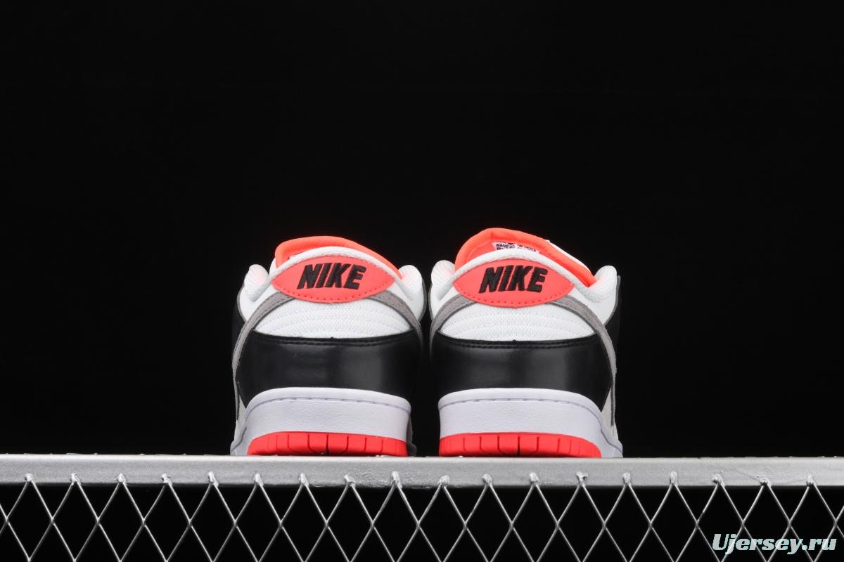 NIKE DUNK SB Low Pro ISO infrared gray orange CD2563-004