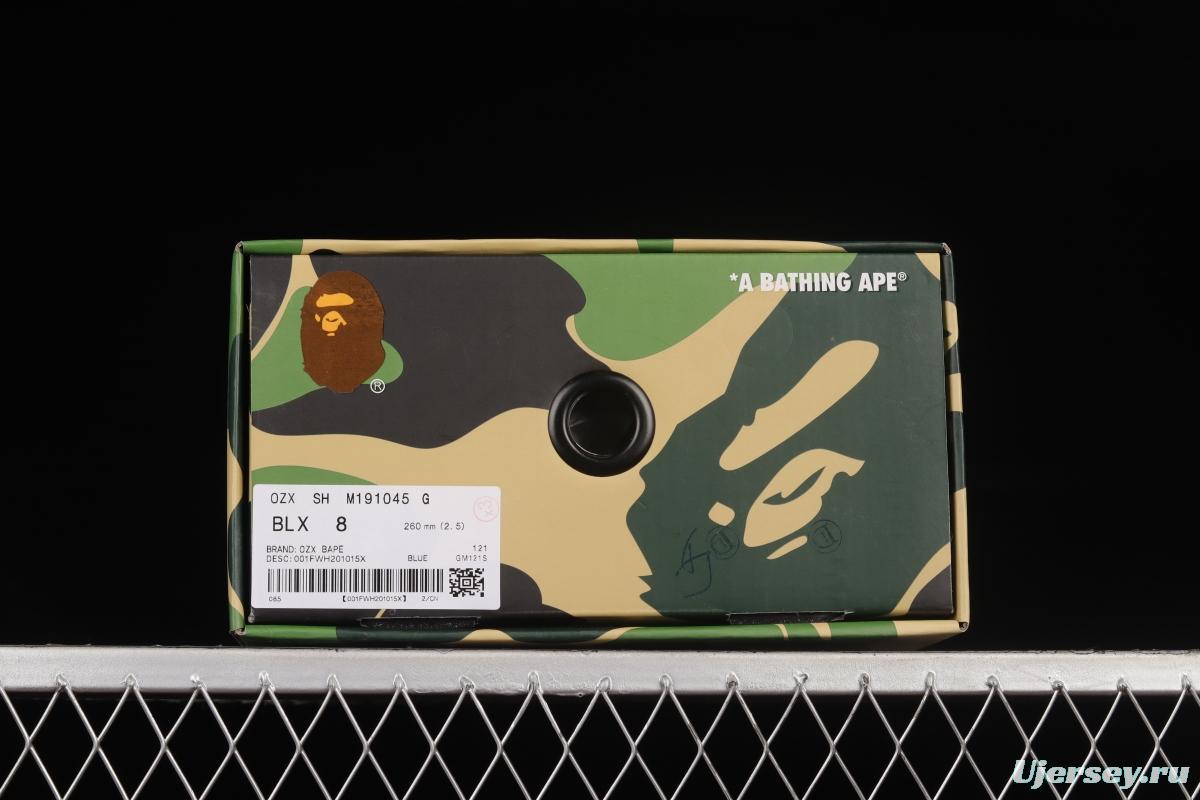 Bape Sta Tokyo Trend Godfather Nigo Brand Ape Head Classic Skateboard Versatile Casual Sports Sneakers M191045G
