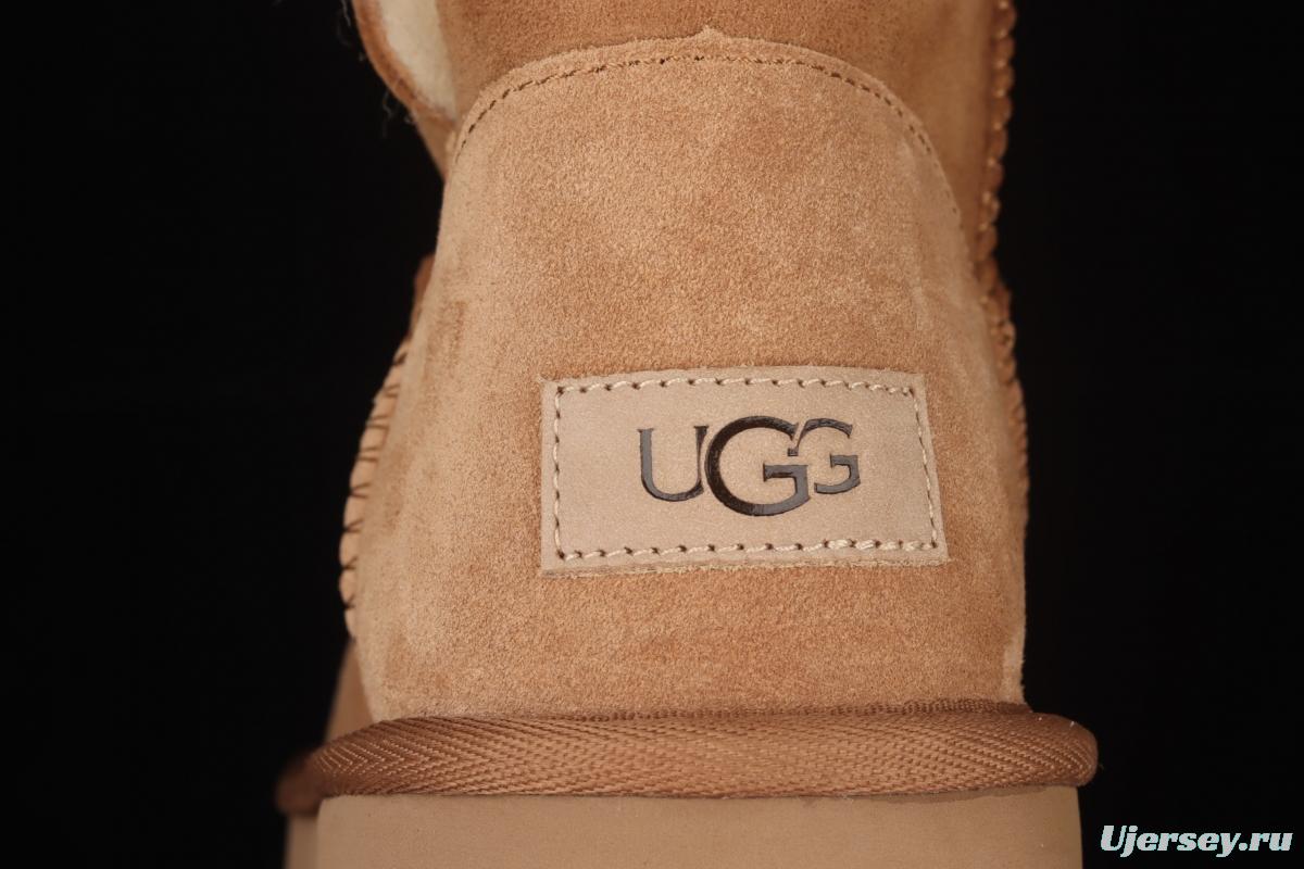 UGG classic button series sheepskin integrated snow boots 1016226