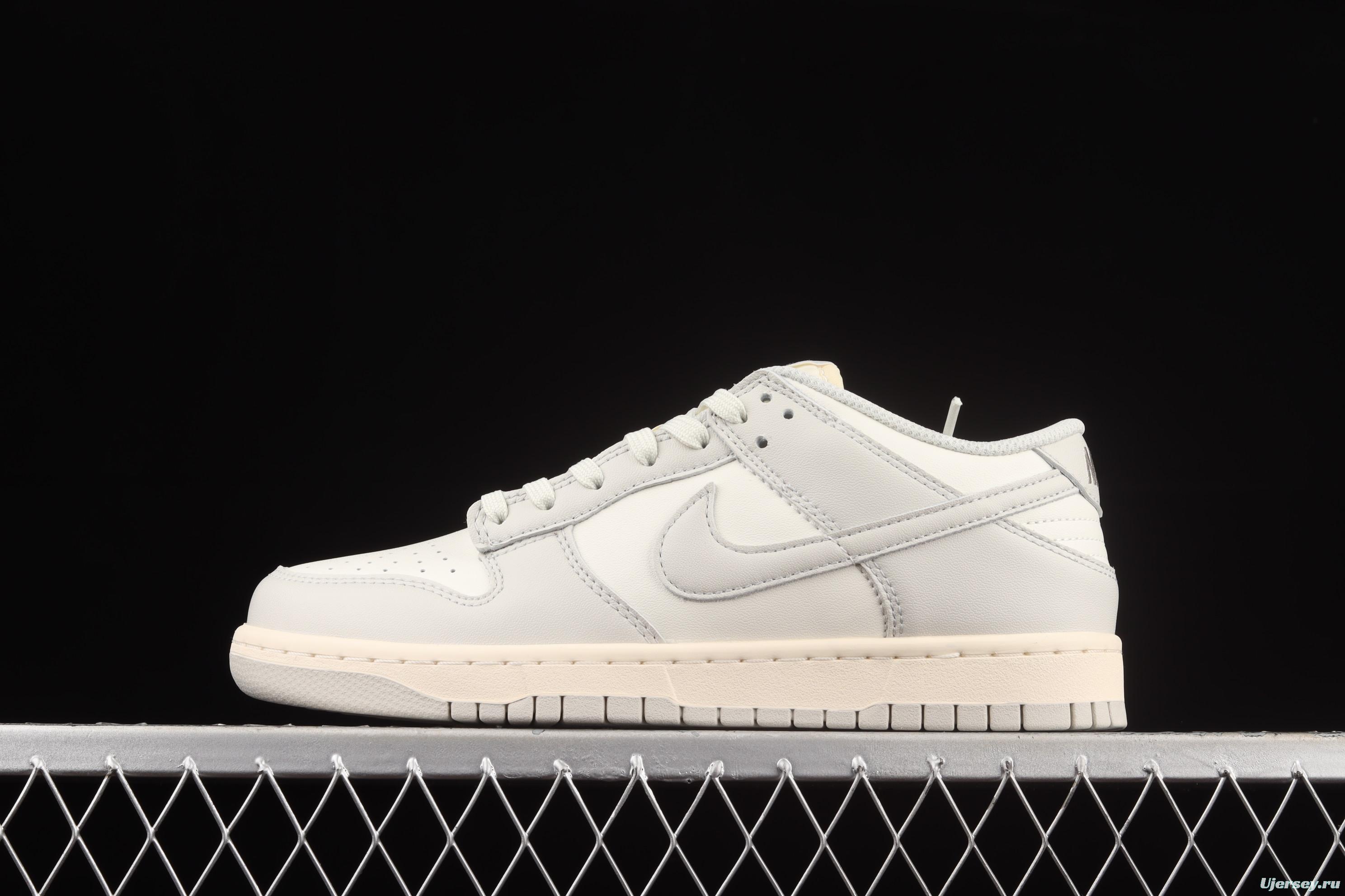 NIKE DUNK Low bone white color SB buckle rebound fashion leisure board shoes DD1503-107