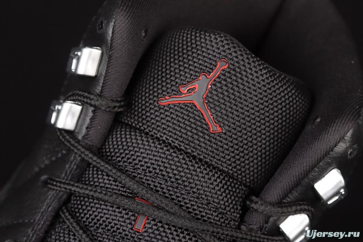 Air Jordan 12 Retro 2 2 Black Samurai first layer authentic carbon basketball shoes DC1062-006