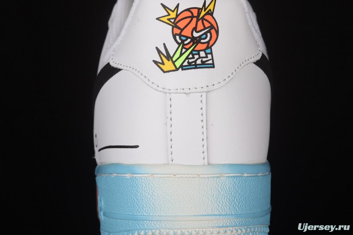 NIKE Air Force 11607 Low video game graffiti low-top casual board shoes DJ4679-101,