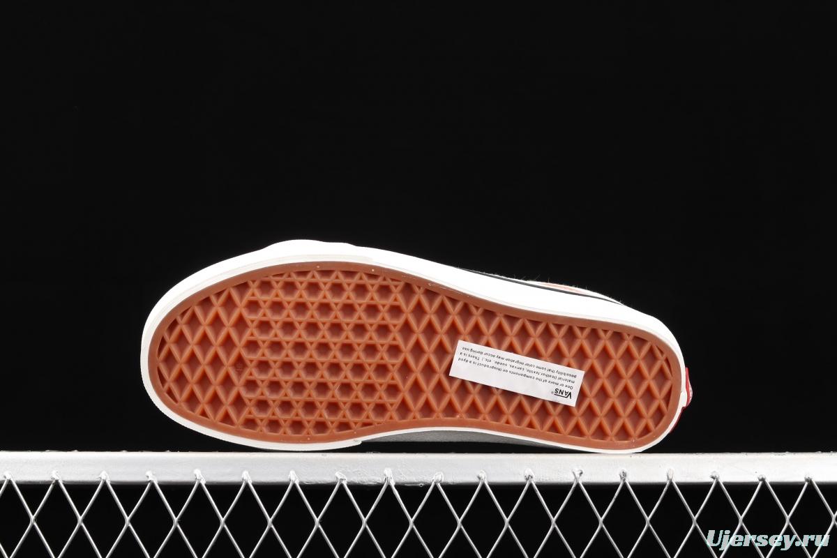 Vans Sk8-Low Reissue S classic rice white orange low-top casual canvas shoes VN0A4UWI4WU