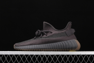 Adidas Yeezy Boost 350V2 Cinder FY4176 Darth Coconut 350 second generation hollowed-out side transparent rubber all over the sky star color BASF popcorn