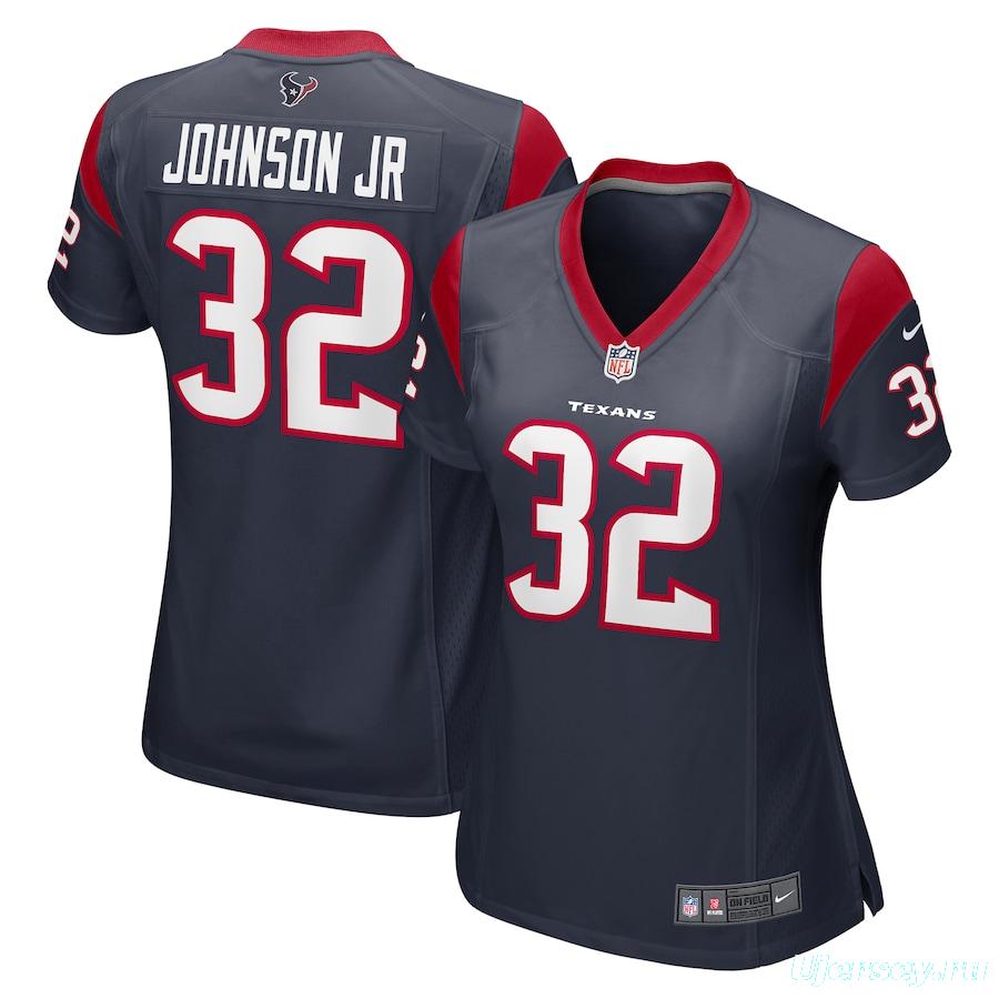 Women's Lonnie Johnson Jr. Navy Player Limited Team Jersey