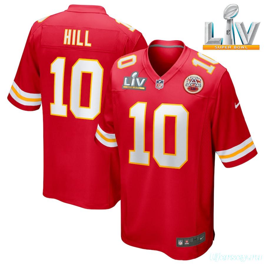 Men's Tyreek Hill Red Super Bowl LV Bound Player Limited Team Jersey