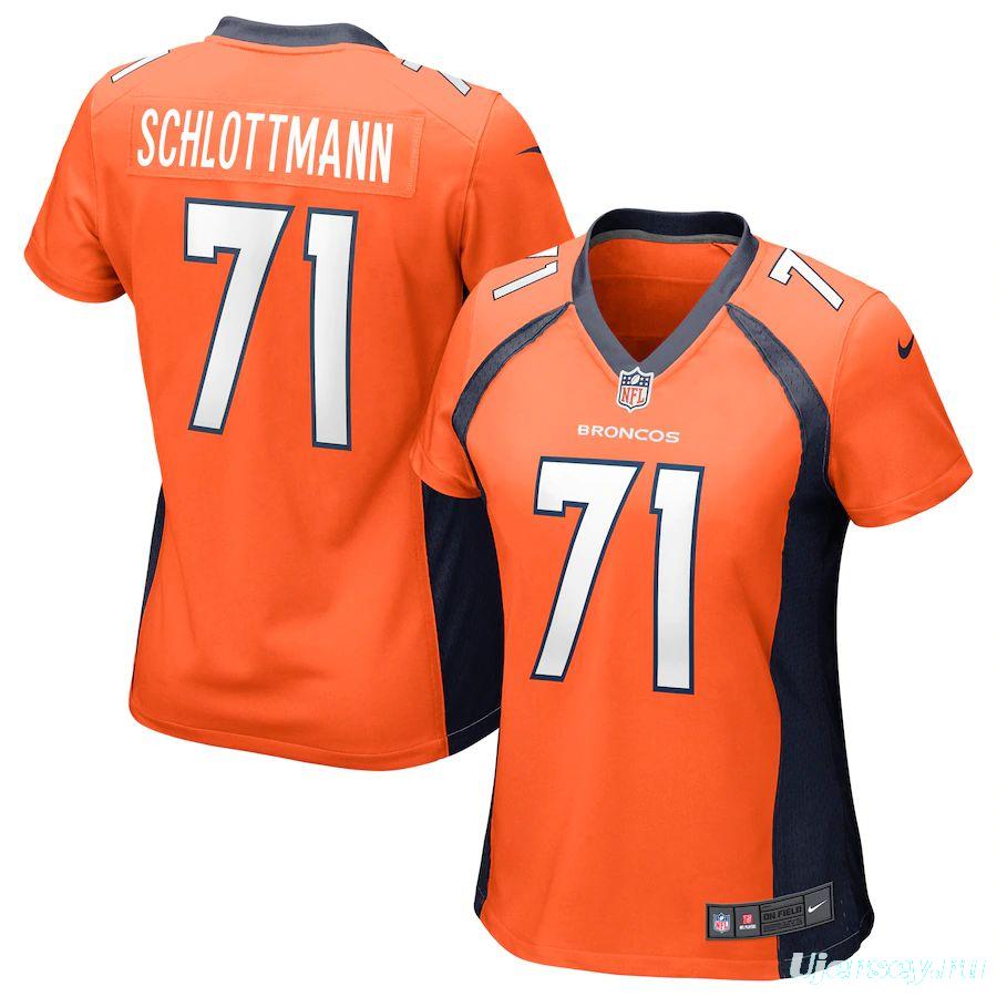 Women's Austin Schlottmann Orange Player Limited Team Jersey