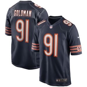 Men's Eddie Goldman Navy Player Limited Team Jersey