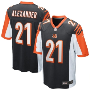 Men's Mackensie Alexander Black Player Limited Team Jersey