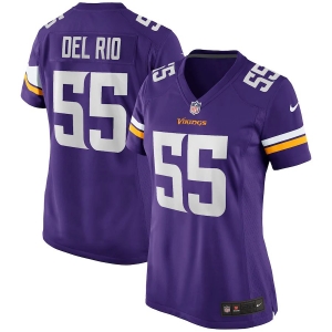 Women's Jack Del Rio Purple Retired Player Limited Team Jersey