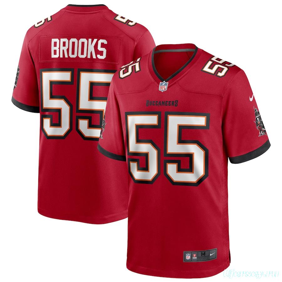 Men's Derrick Brooks Red Retired Player Limited Team Jersey