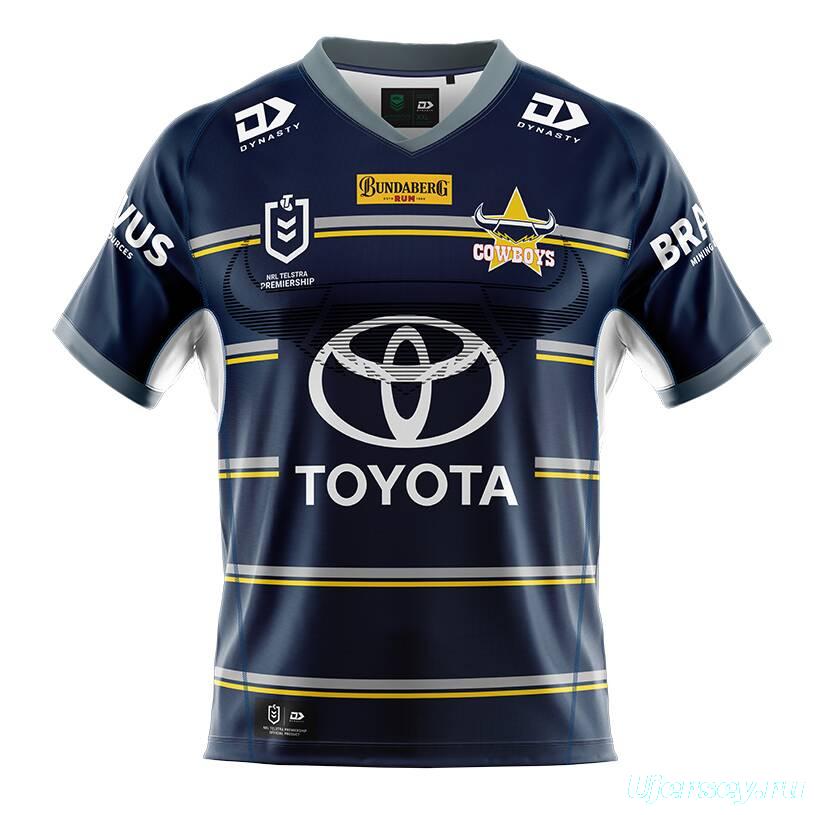 North Queensland Cowboys 2022 Men's Home Rugby Jersey