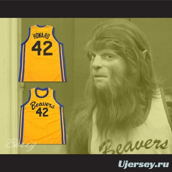 Teen Wolf Scott Howard 42 Beacon Beavers Basketball Jersey