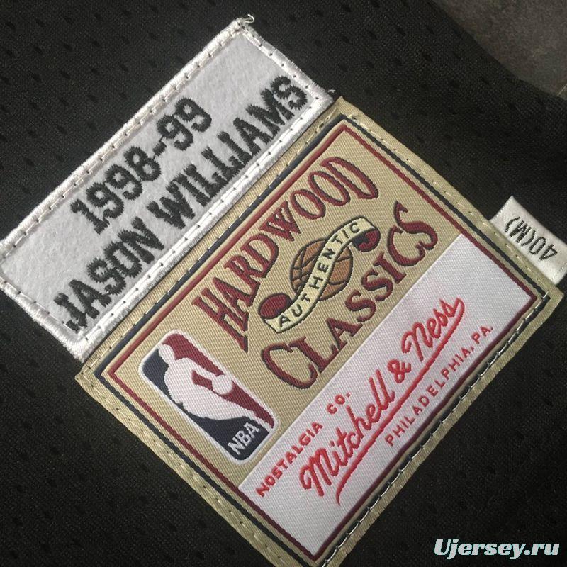 Men's Jason Williams Black Retro Classic Team Jersey