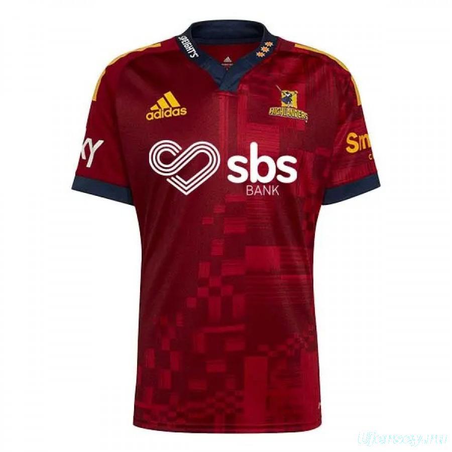 Highlanders 2022 Men's Super Away Rugby Jersey