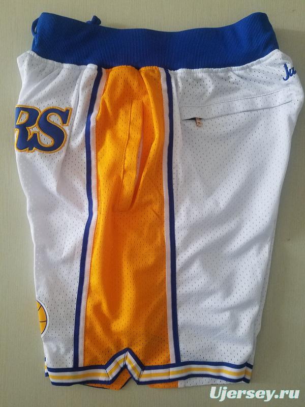 Golden State 1995-96 Throwback Classics Basketball Team Shorts