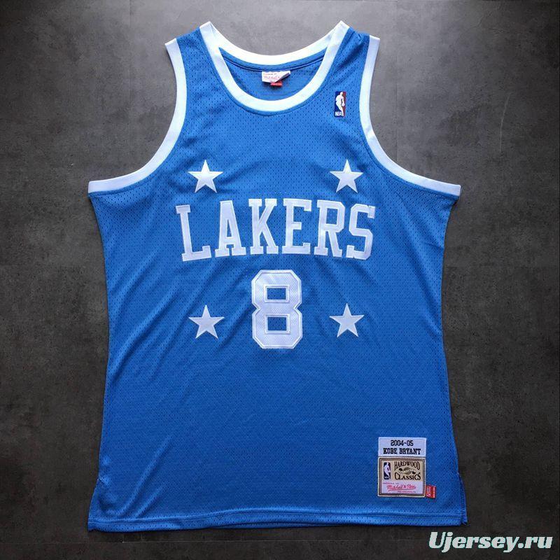 Men's Kobe Bryant Blue Retro Classic Team Jersey