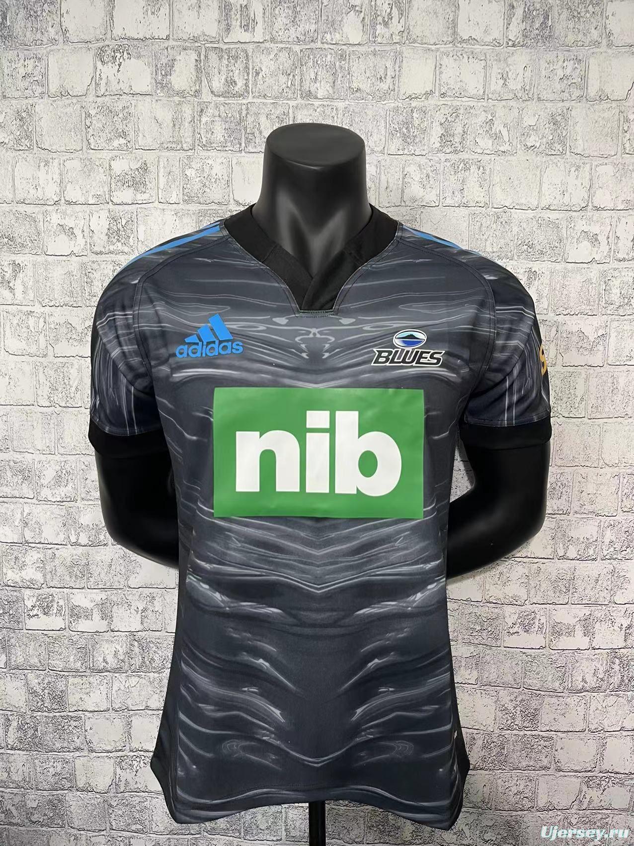 Blues 2022 Men's Super Rugby Training Jersey