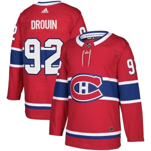 Men's Jonathan Drouin Red Player Team Jersey