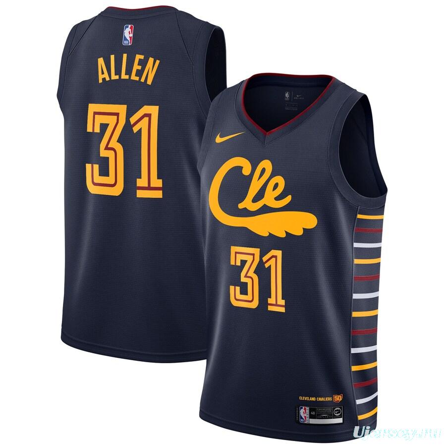 City Edition Club Team Jersey - Navy - Jarrett Allen - Youth - 2019