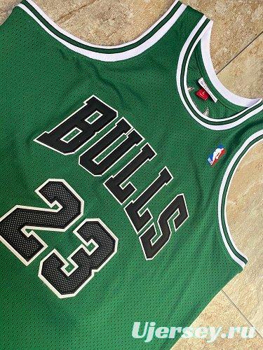 Men's Michael Jordan Green Retro Classic Team Jersey