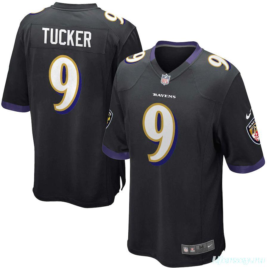 Youth Justin Tucker Black Alternate Player Limited Team Jersey