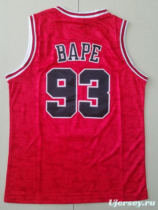 Men's No.93 Fashion Edition Basketball Jersey