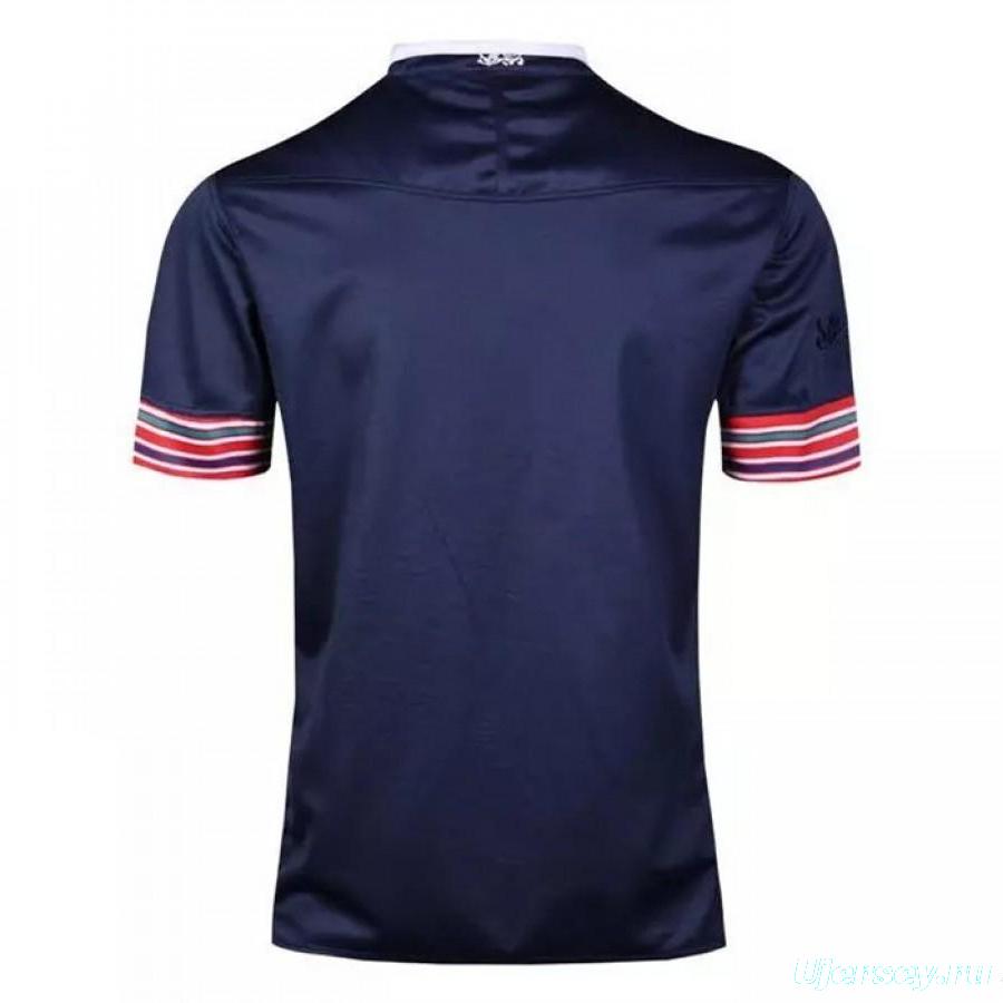 British &amp; Irish Lions Mens Training Pro Jersey Navy Blue