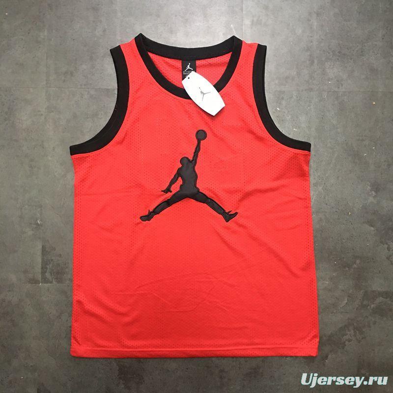 Men's Michael Jordan Red Retro Classic Team Jersey