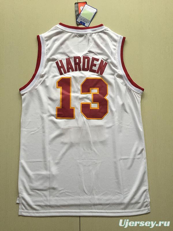 James Harden 13 Arizona State College White Basketball Jersey