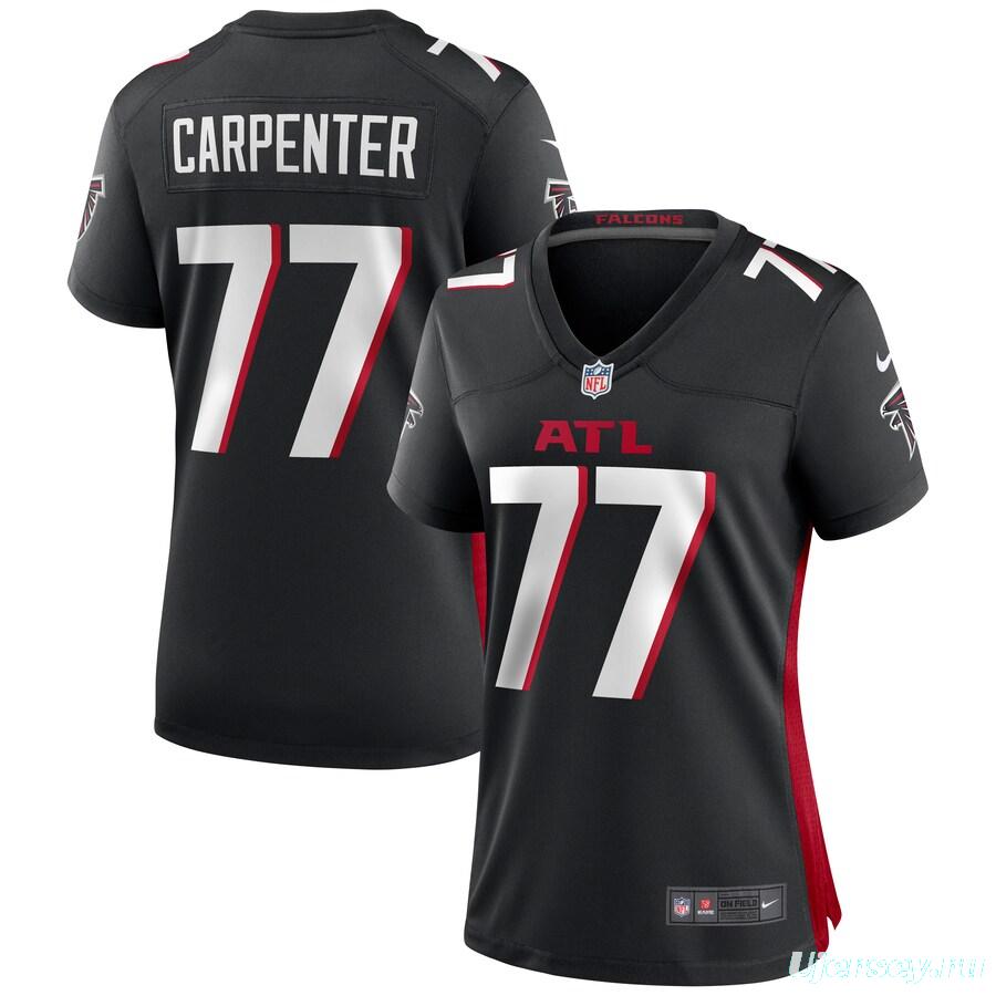 Women's James Carpenter Black Player Limited Team Jersey