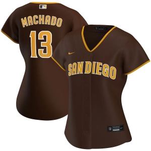 Women's Manny Machado Brown Road 2020 Player Team Jersey