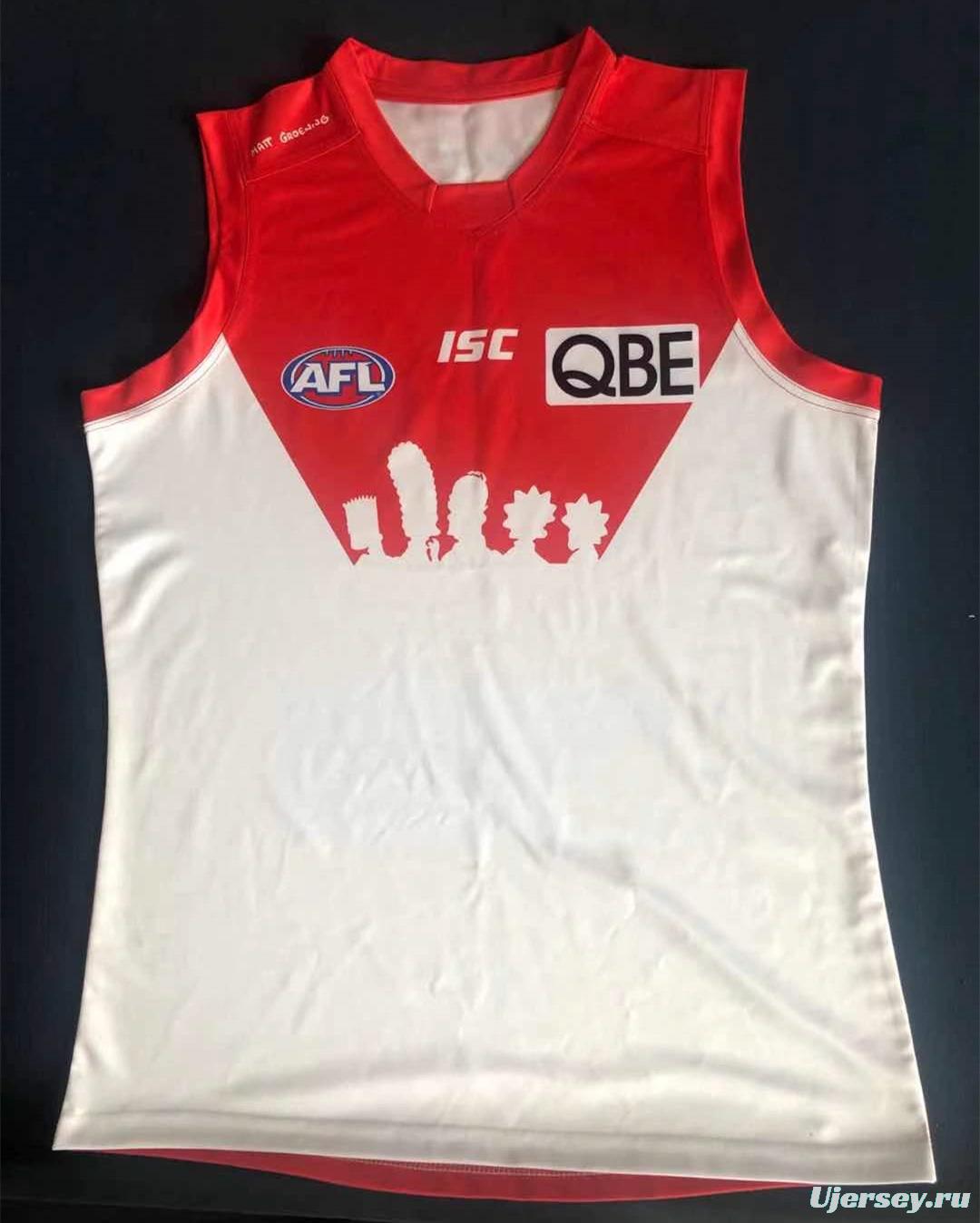 Sydney Swans 2021 Men's Home Football Guernsey