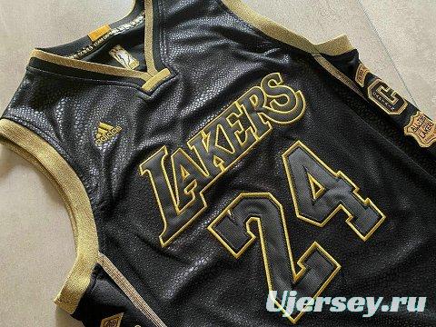 Men's Kobe Bryant Black Retro Classic Team Jersey