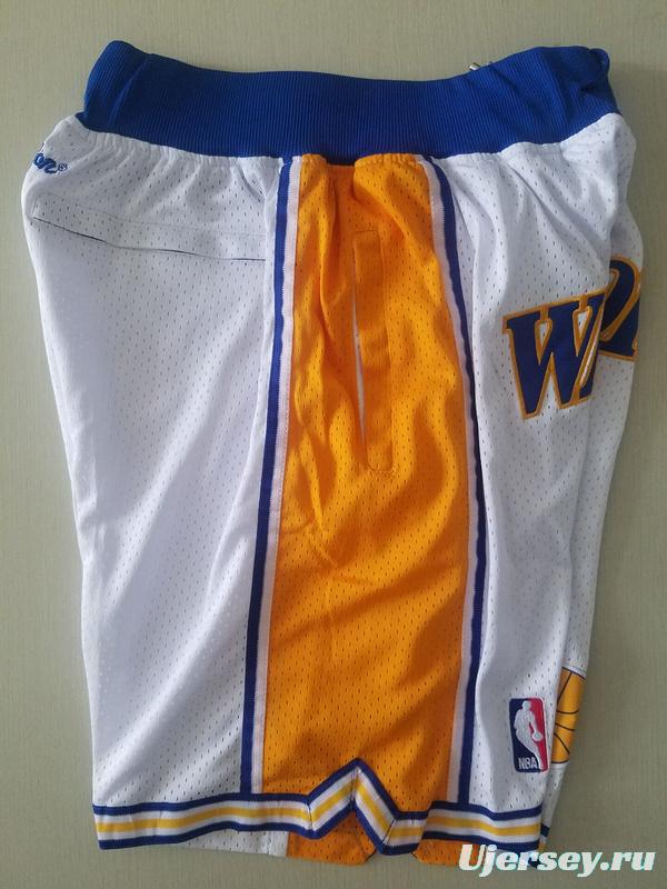 Golden State 1995-96 Throwback Classics Basketball Team Shorts