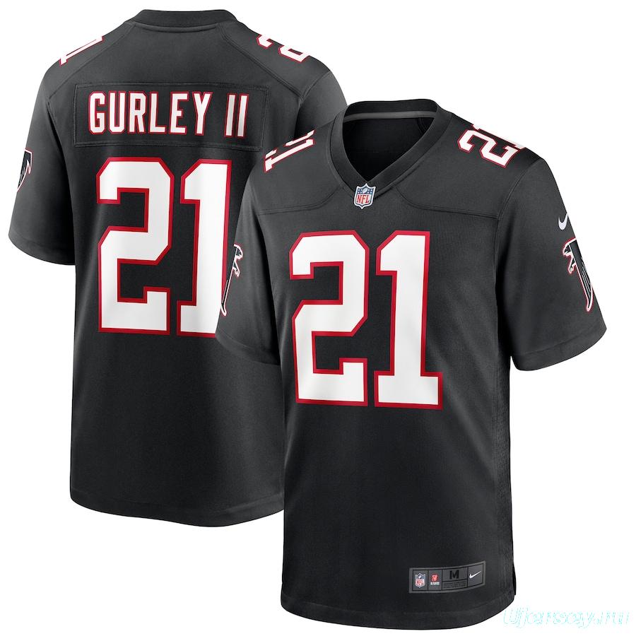 Men's Todd Gurley II Black Throwback Player Limited Team Jersey