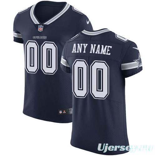 Men's Navy Customized Elite Team Jersey