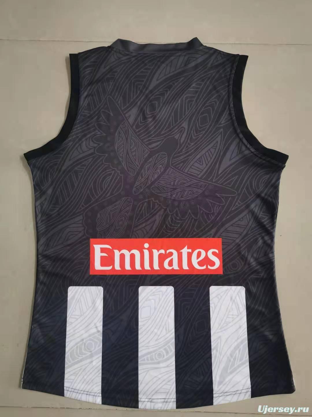 Collingwood Magpies 2021 Men's Indigenous Guernsey