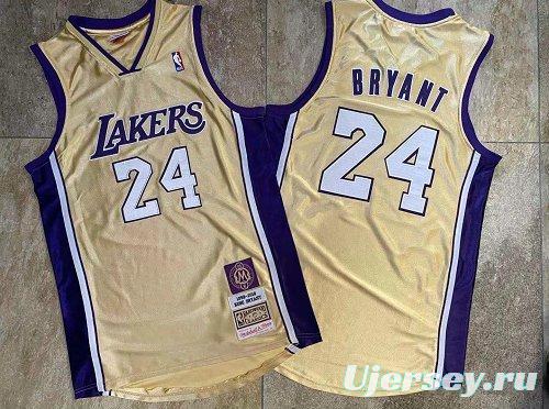 Men's Kobe Bryant Golden Retro Classic Team Jersey