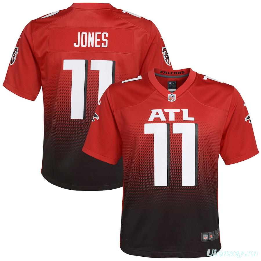 Youth Julio Jones Red 2nd Alternate Player Limited Team Jersey