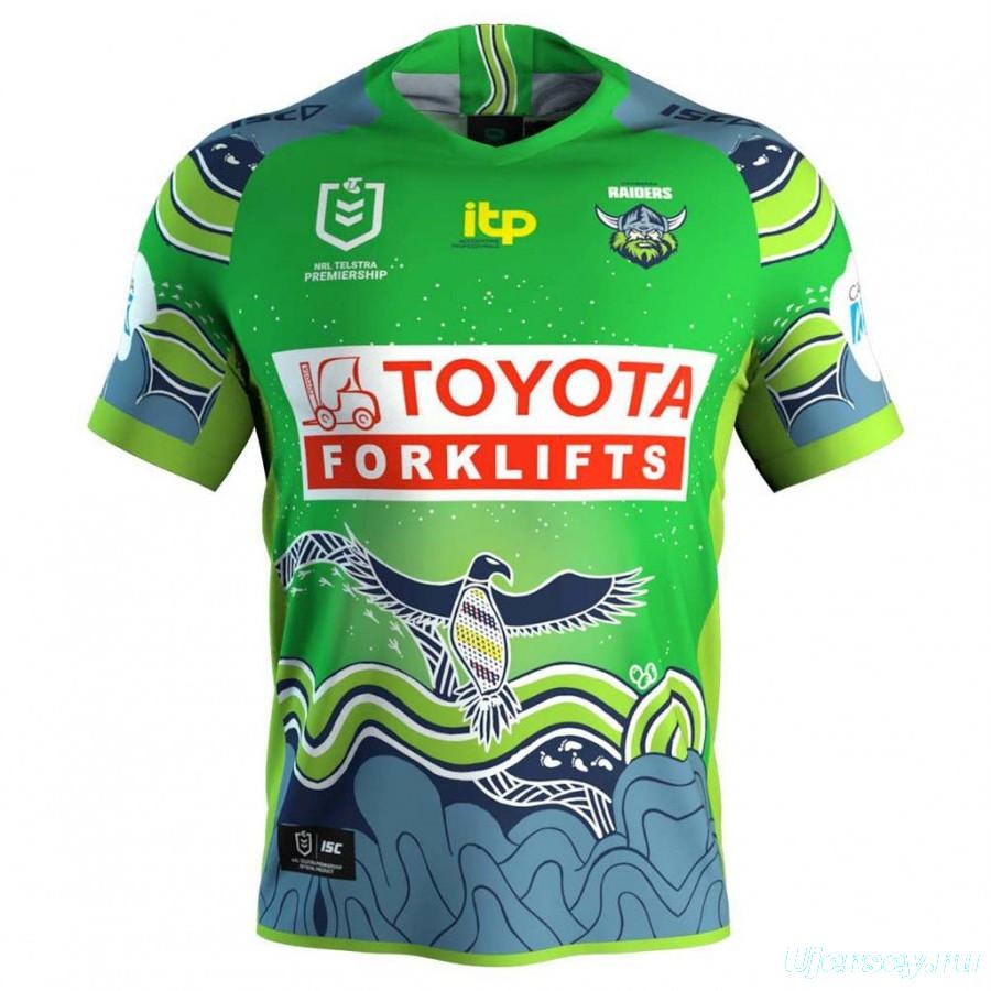 Canberra Raiders 2021 Men's Indigenous Rugby Jersey