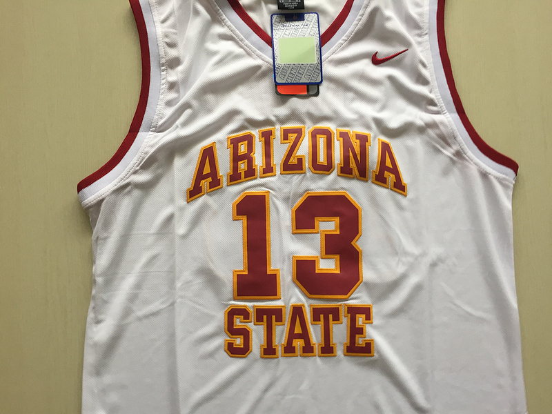 James Harden 13 Arizona State College White Basketball Jersey